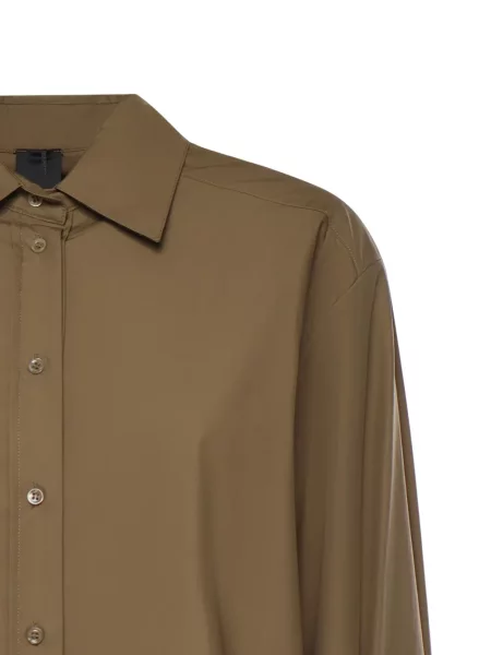 Cămașă Pinko din dantelă verde