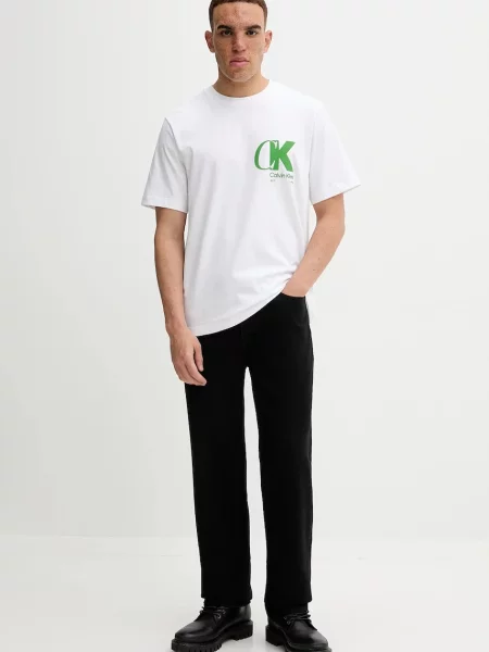 Calvin Klein kratka majica bela