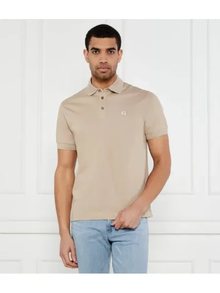 BOSS BLACK Tenisz póló C-Parris 26 | mercerised fekete