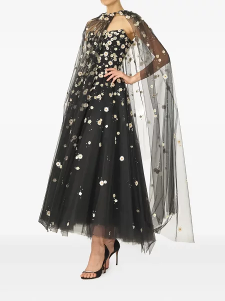 Palton Monique Lhuillier negru