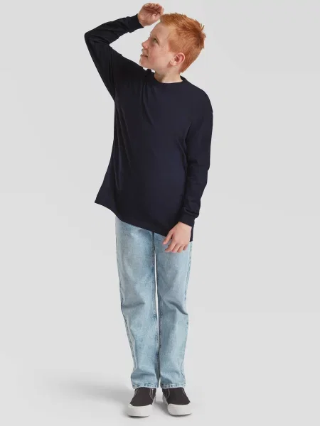 Tricou copii Fruit Of The Loom gri
