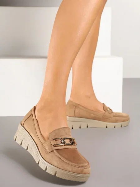 Mocasini Cariella bej