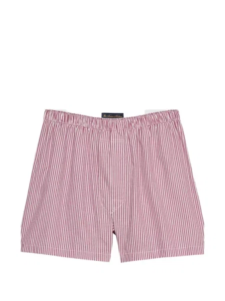 Boxeri Brooks Brothers cu dungi roșu