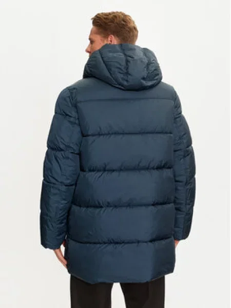Zimní bunda Calvin Klein modrá