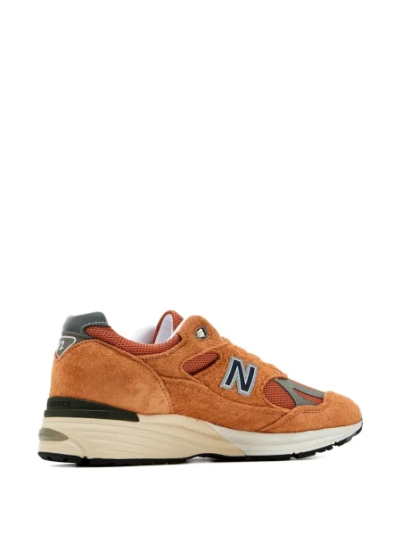 Sneakerși New Balance din piele de căprioară negru