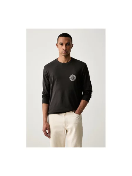 Tričko Armani Exchange sivá