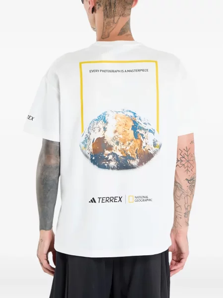 Top sport Adidas cu dungi de catifea cord tenis albastru