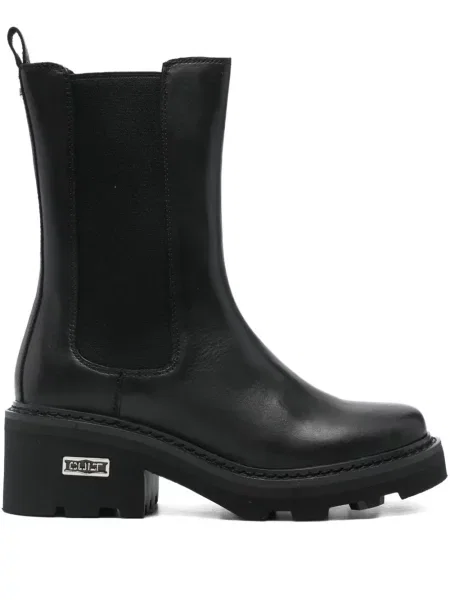 Botine chelsea Cult cu platformă negru