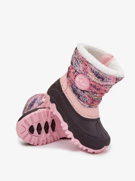 Lee Cooper gyermek hócsizma rózsaszínű. Méret: 34 EU fekete