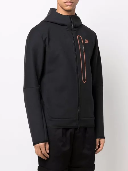 Geacă Nike cu imagine negru