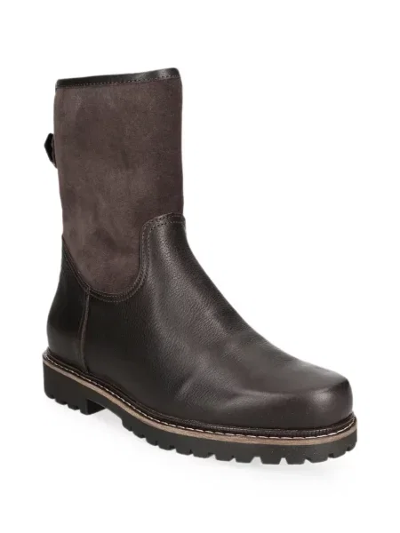 Botine Dirndl & Bua din piele cu cataramă maro