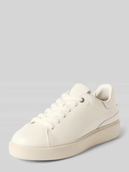 Sneakersy z prawdziwej skóry bydlęcej model Cora Marc O'polo białe