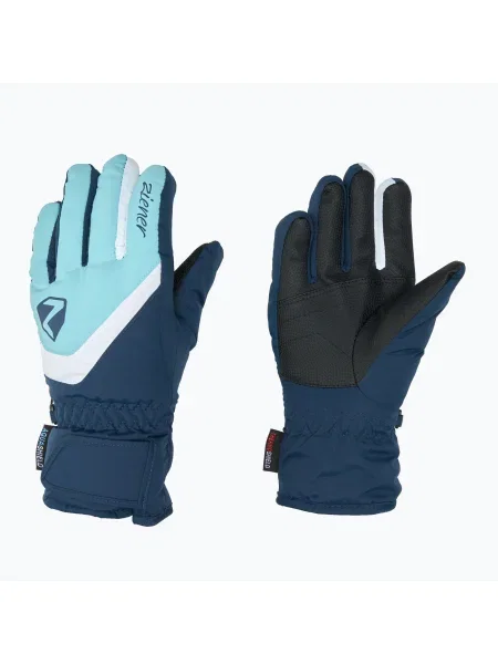 Детски скиорски ръкавици ZIENER Loriko AS dark navy синьо
