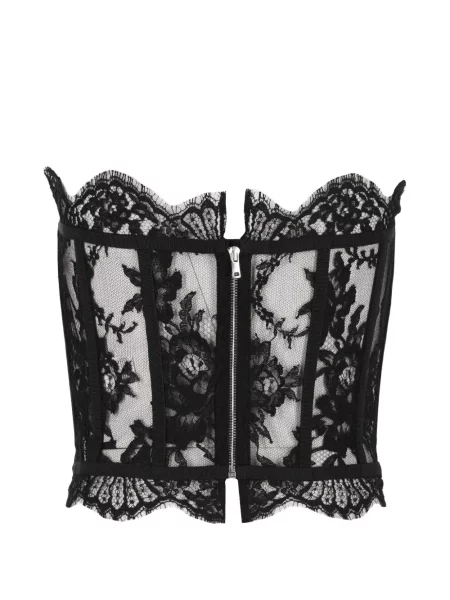 Krajková podprsenka Dolce & Gabbana černá