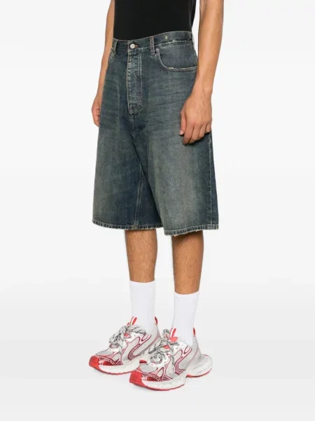 Kratke traper hlače Balenciaga plava
