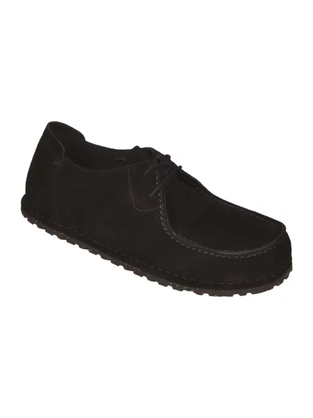 Półbuty Birkenstock zamszowe czarne