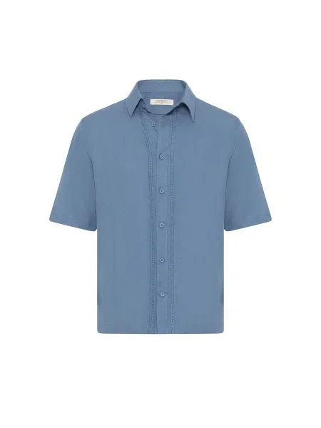 Antioch Košile džínovina modrá