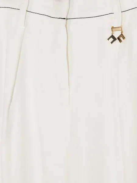 Pantaloni copii Elisabetta Franchi alb