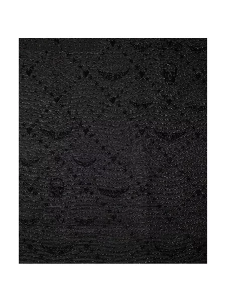 Lniana szal Zadig & Voltaire czarna