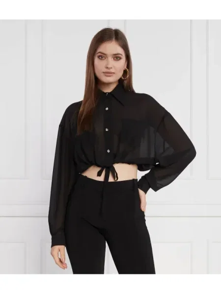 Liu Jo Cămașă | Cropped Fit negru