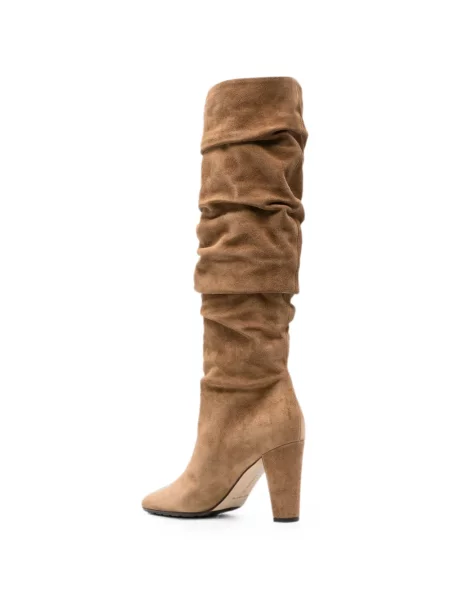 Botine Manolo Blahnik maro