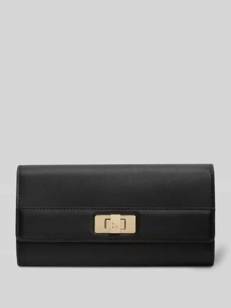 Tommy Hilfiger portfel z imitacji skóry czarny