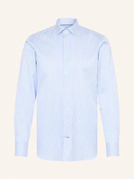 Olymp Signature Košile Signature Tailored Fit tmavě modrá bílá