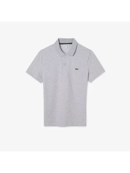Lacoste Koszulka Polo Regular Fit Z I Bawełny szara