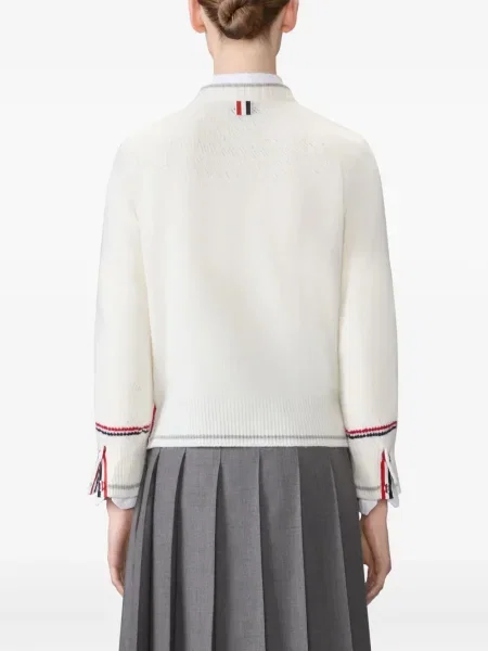 Pulover Thom Browne alb