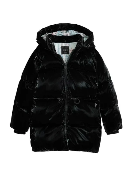 Palton copii Desigual negru