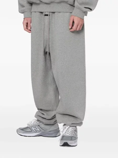 Pantaloni Essentials alergare cu cordon gri
