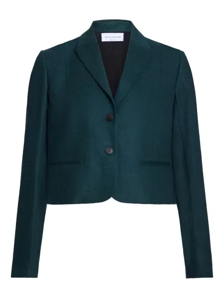 Marynarka Nells Nelson jednorzędowa zielona