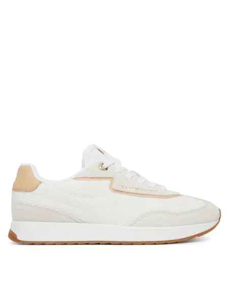 Tommy Hilfiger Sneakers Th Retro Runner Mix alb