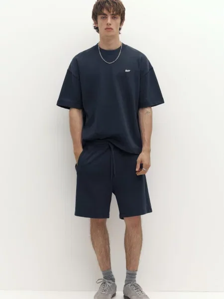 Pull&Bear Tricou STWD bleumarin