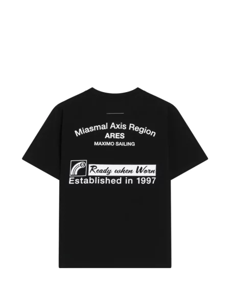 Μπλούζα Mm6 Maison Margiela με σχέδιο μαύρο
