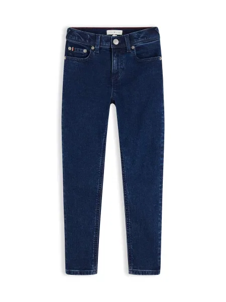Tommy Hilfiger Džíny Slim Fit darkused modré