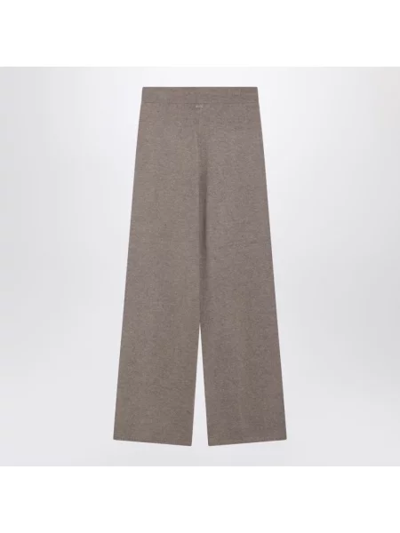 Spodnie Max Mara brązowe