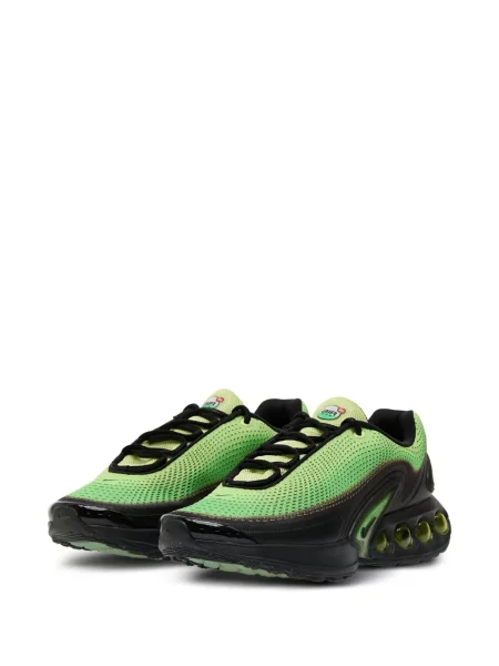 Długie sneakersy Nike Air Max 90 z paskiem z kołnierzem zielone