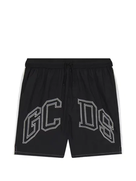 Slip de baie Gcds cu imagine cu cordon negru