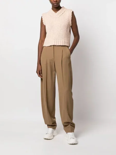 Liemenė Stella Mccartney v formos iškirpte chunky rožinė
