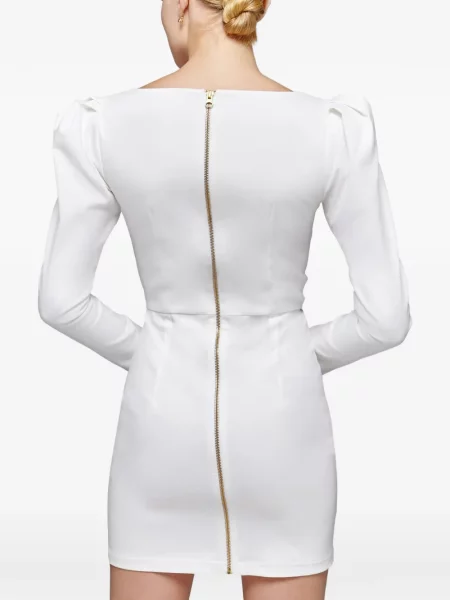 Stras rochie mini Catalina alb