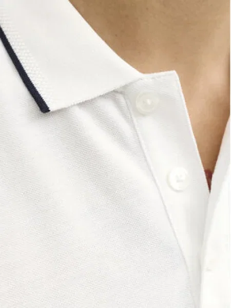 JACK & JONES Tričko JPRBLUALVES čierna biela