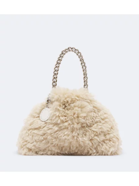 Geantă Stella Mccartney bej