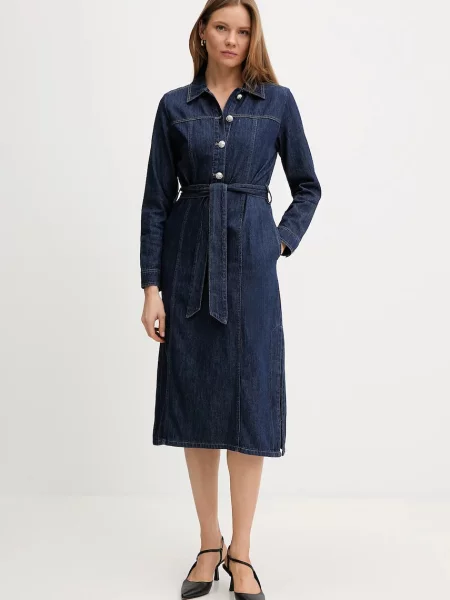 Dkny sukienka jeansowa