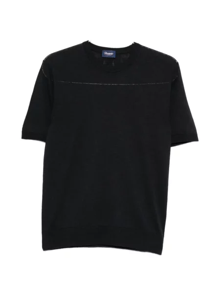 Kratak majica Drumohr crna