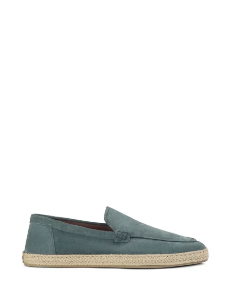 Espadrile Doucal's din piele de căprioară albastru