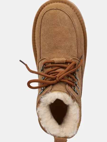 Замшевые сапоги Answear.lab коричневые