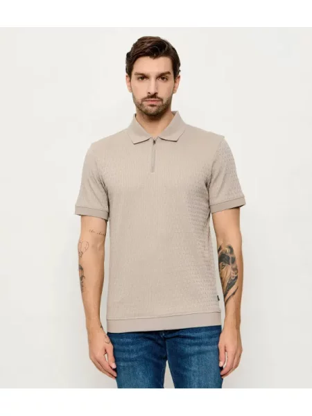 Tricou polo Joop! bej
