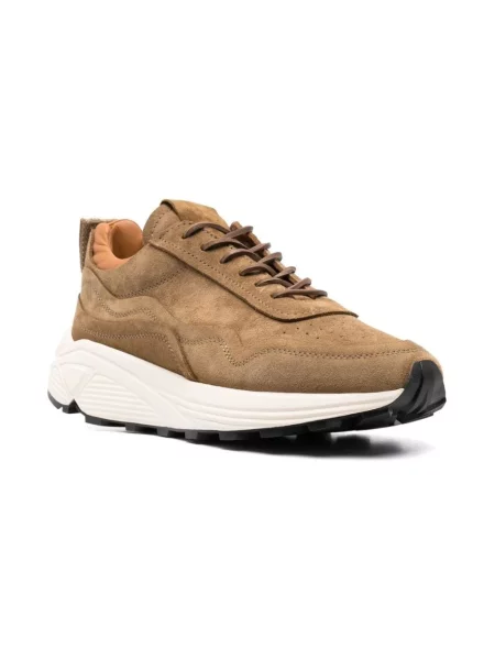 Sneakersy Buttero skórzane beżowe