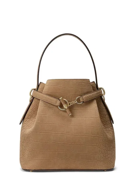 LAUREN RALPH LAUREN Ročna torba Svetlo rjava